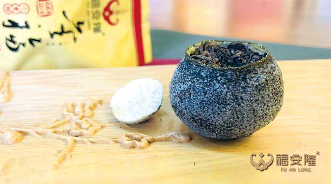 福安隆“白霜”还是发霉？小青柑告诉你答案！配图