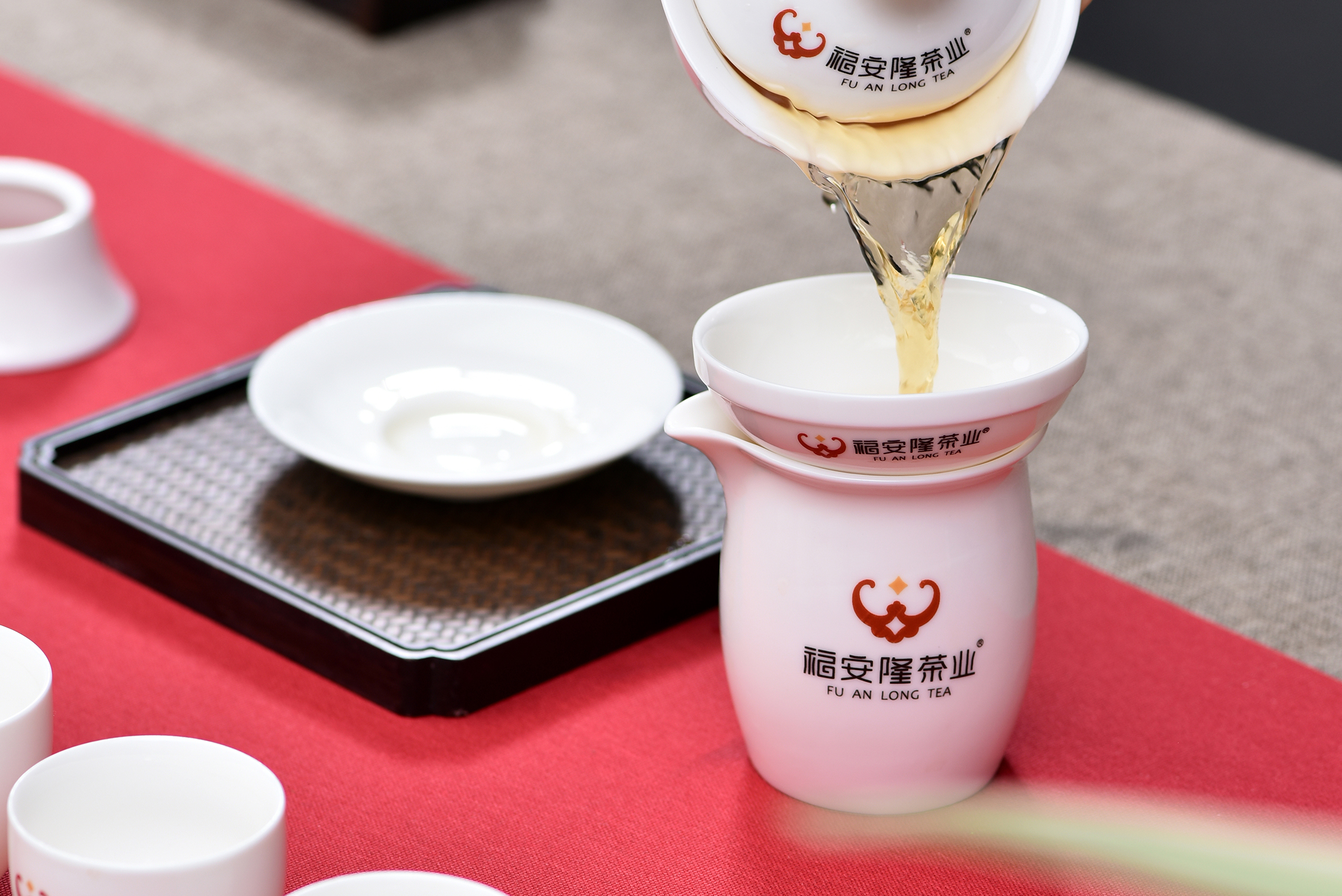福安隆德化白瓷高端十件套盖碗系列